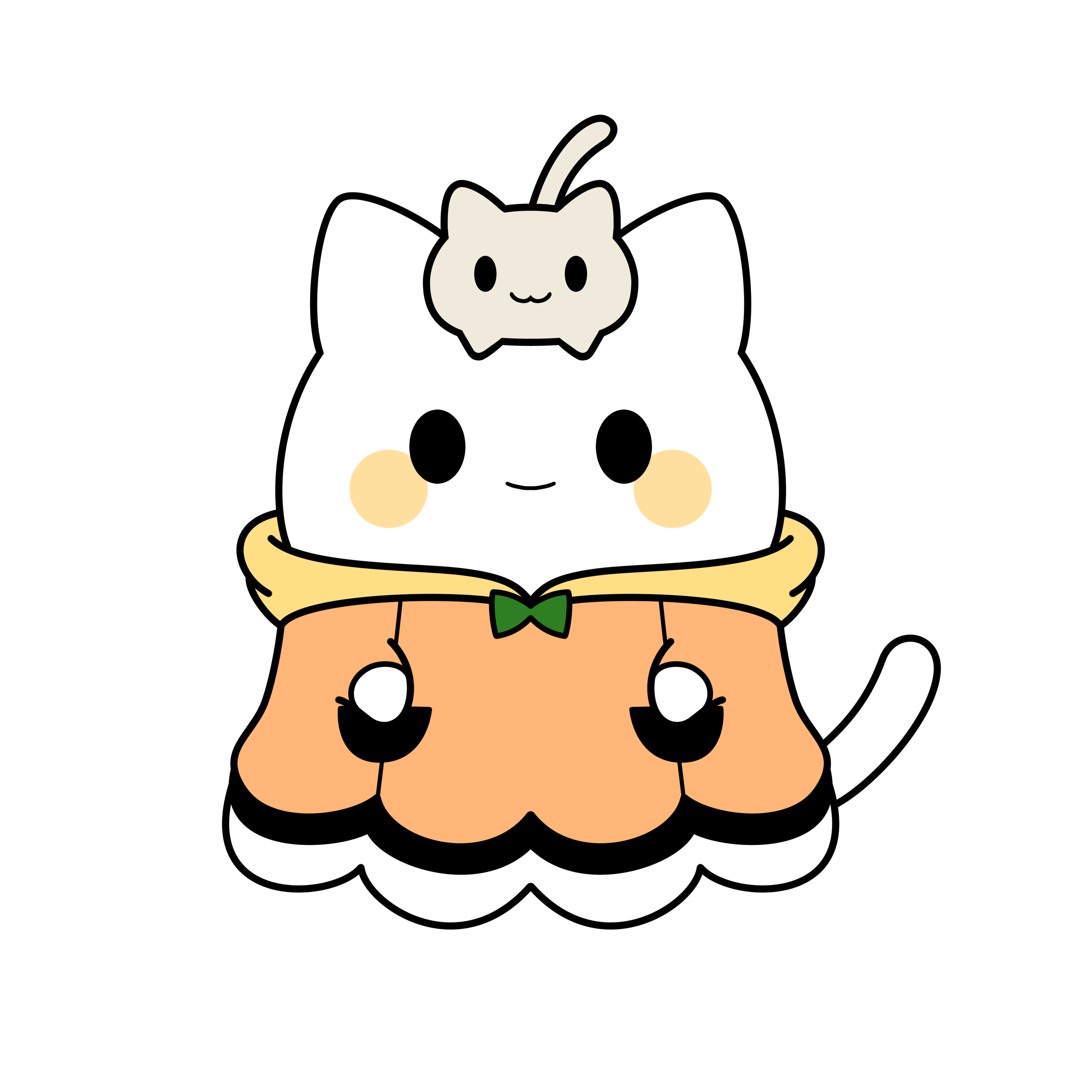 にゃいにゃい　と　ねこつ