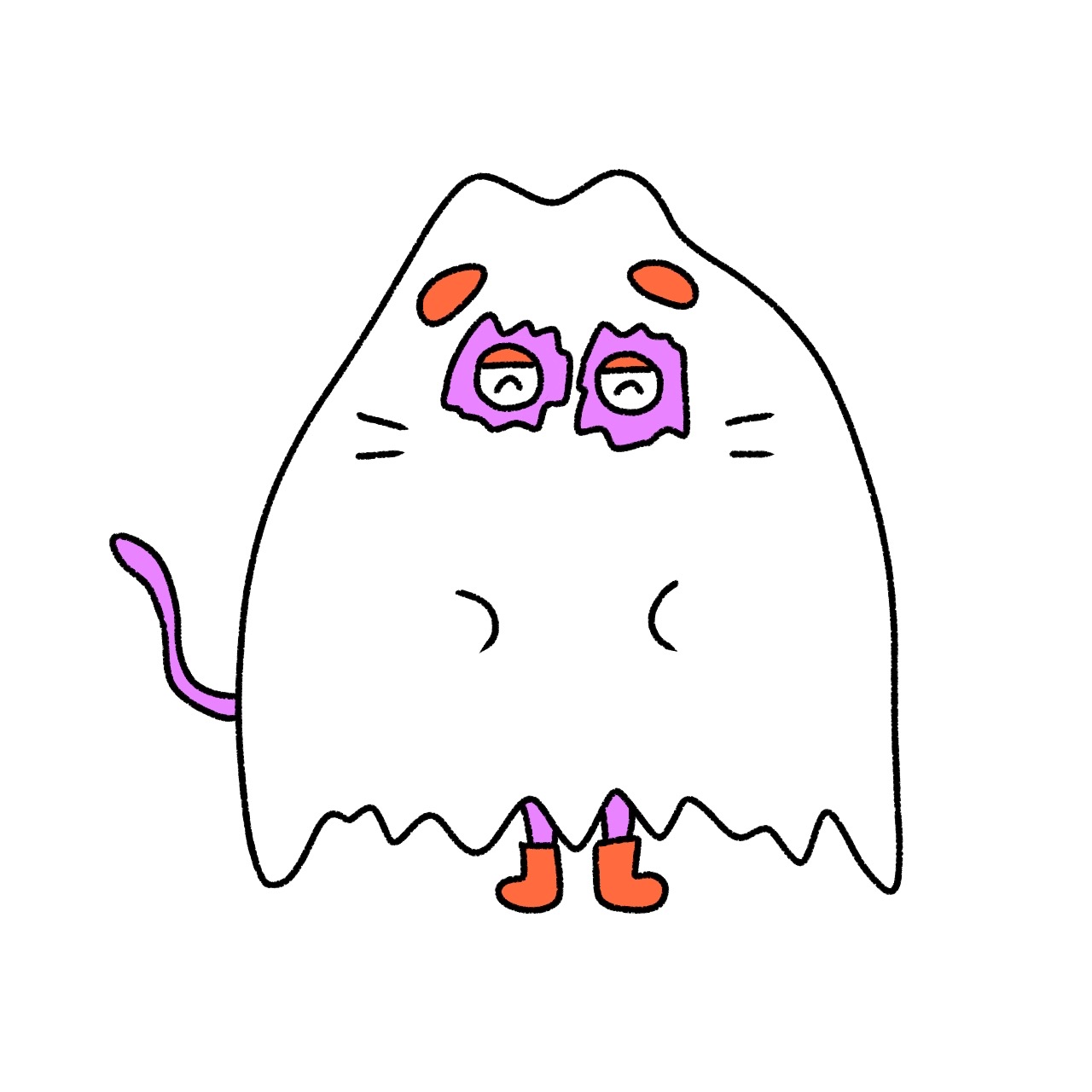コワガリネコ