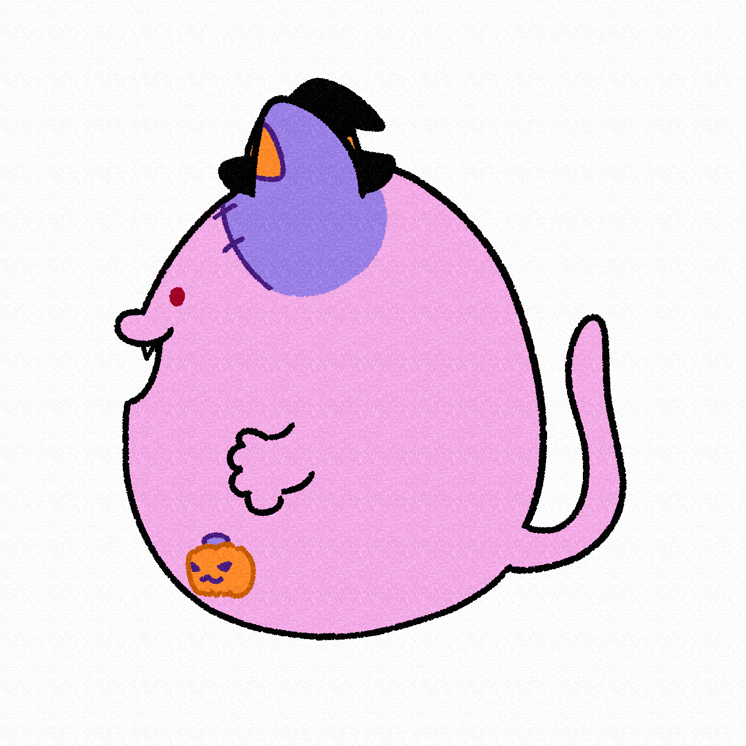 おばけねこのツギハギ