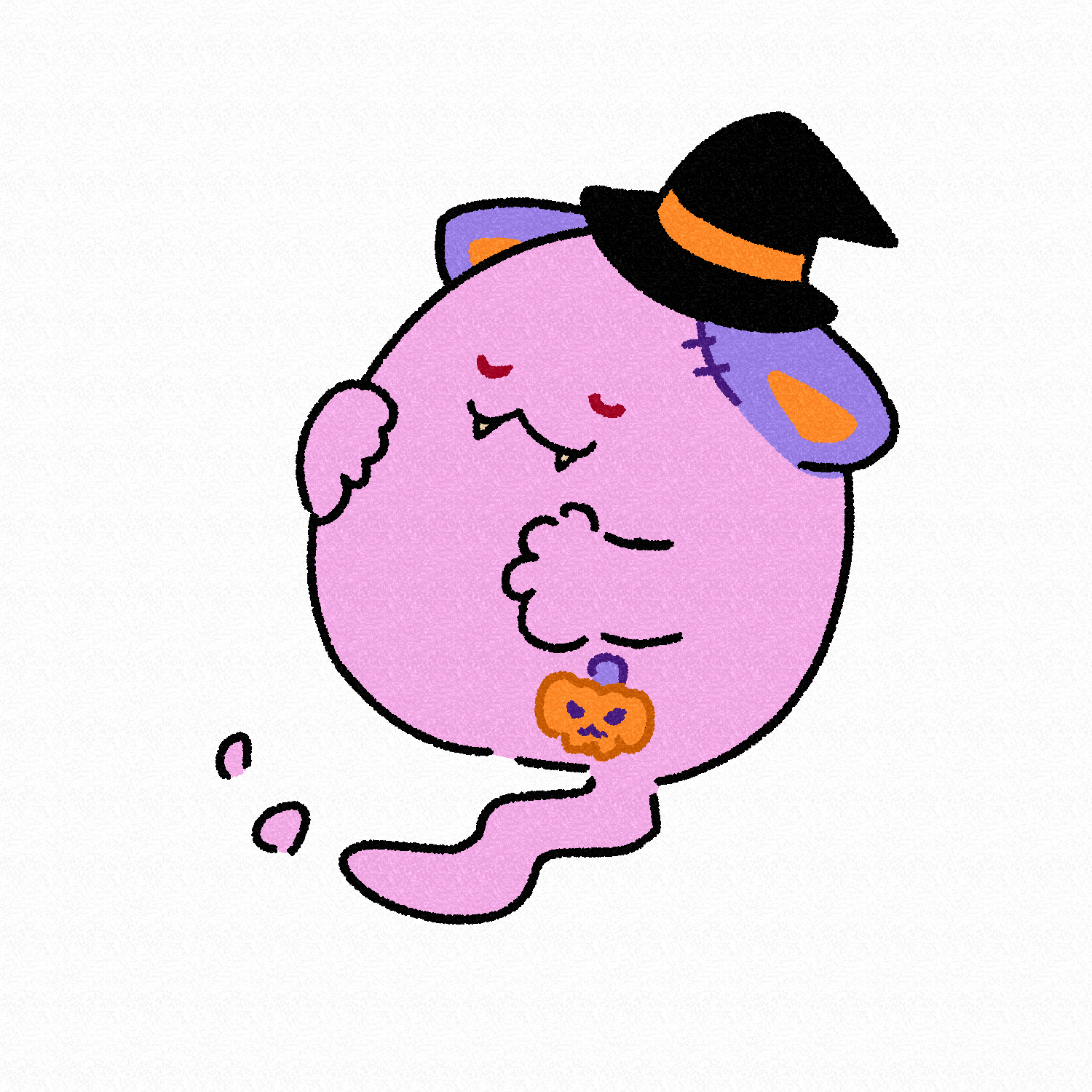 おばけねこのツギハギ