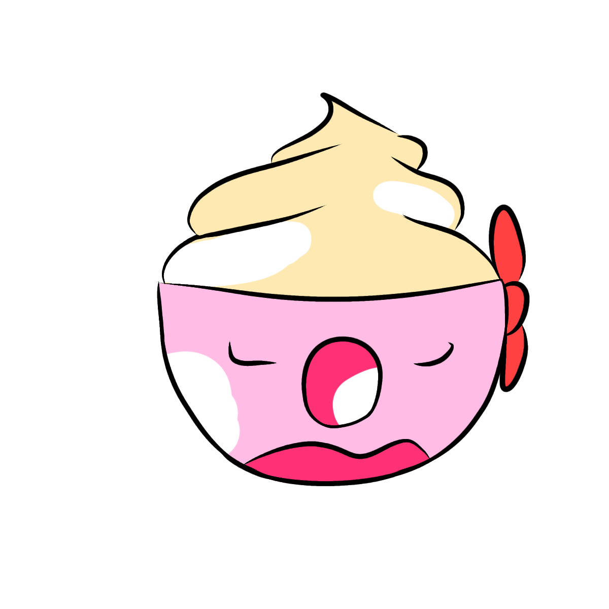 クリーム珈琲カップ
