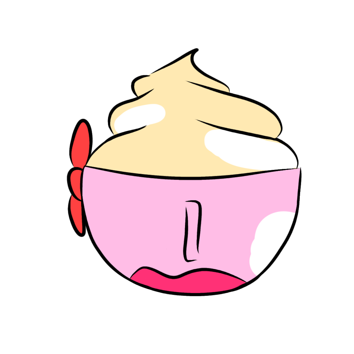 クリーム珈琲カップ