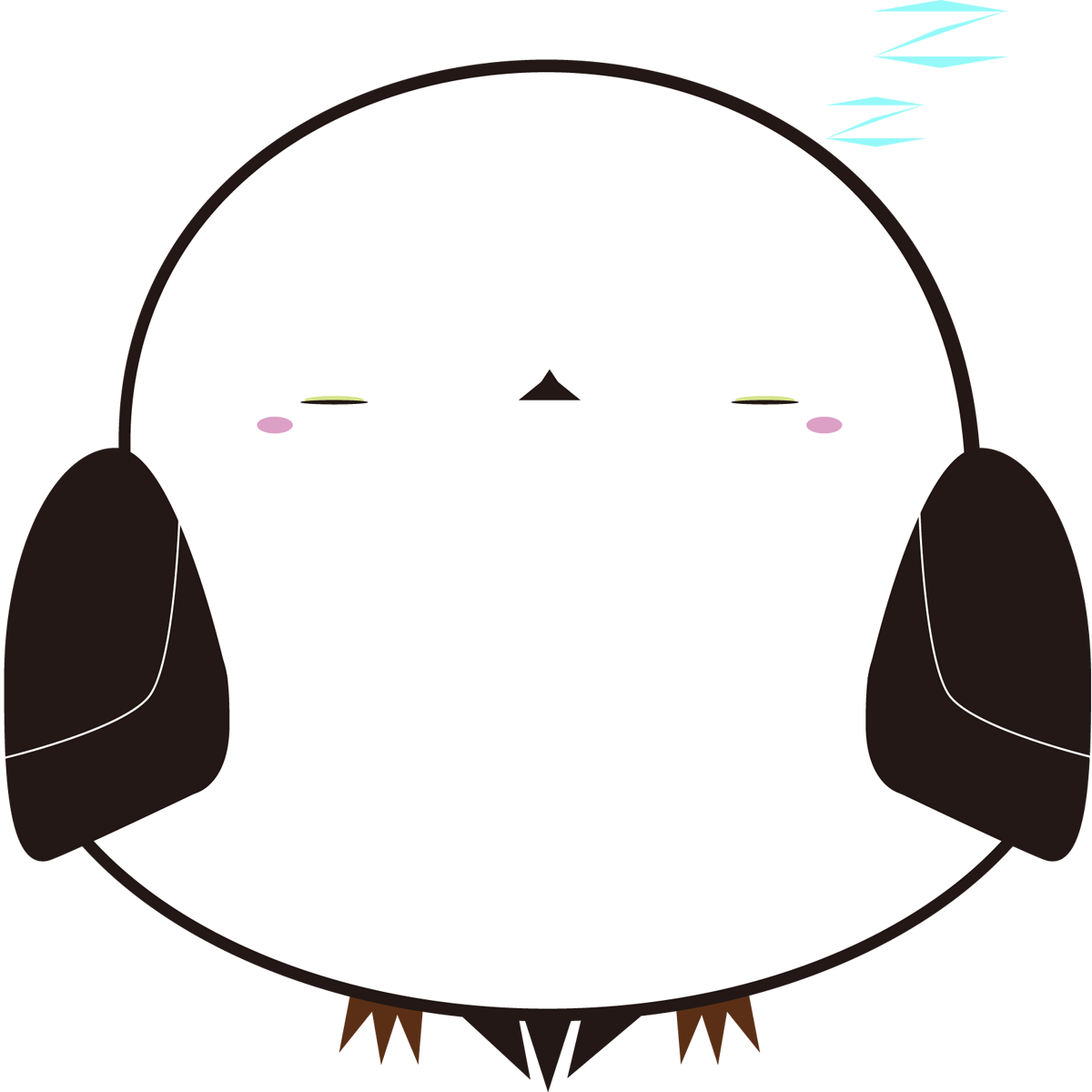もちもちシマエナガ