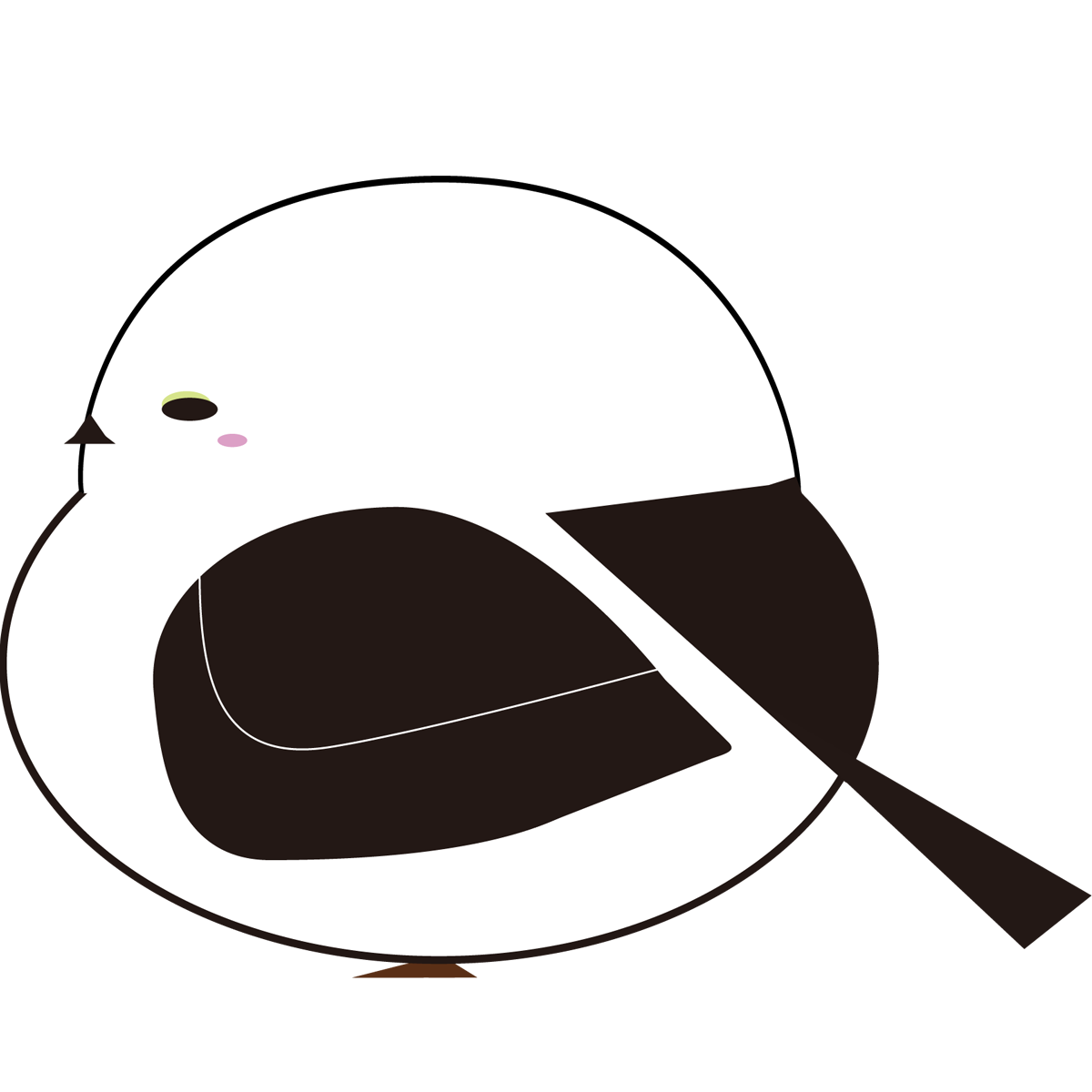 もちもちシマエナガ