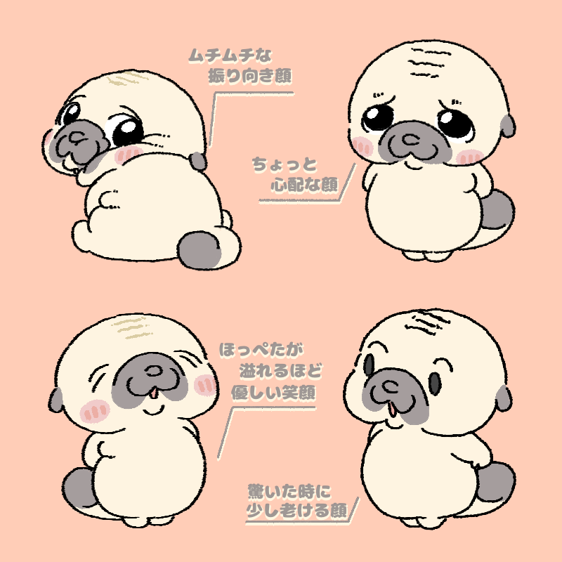 パグのもったん