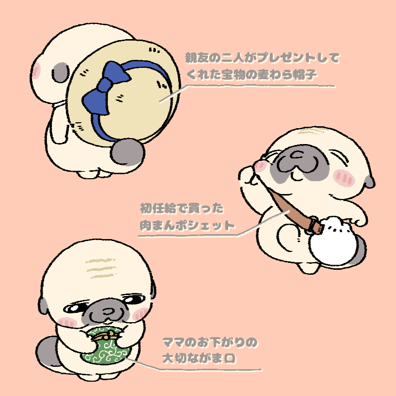 パグのもったん