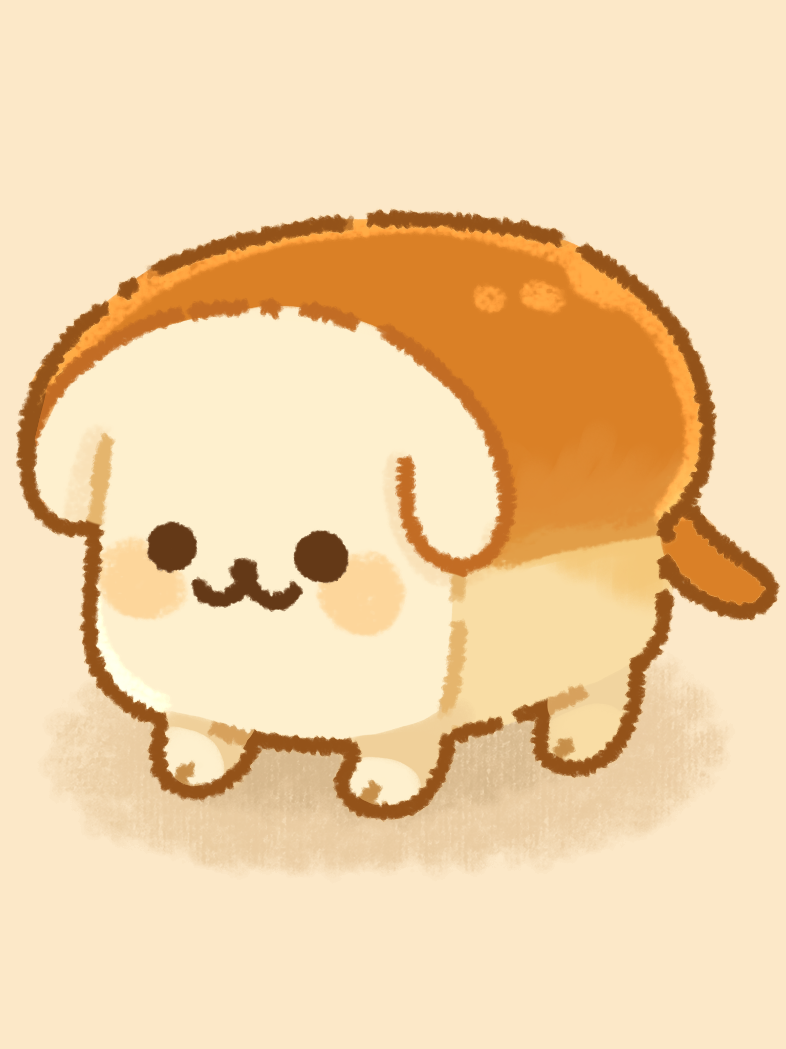 もちもち食パン犬　こぱん