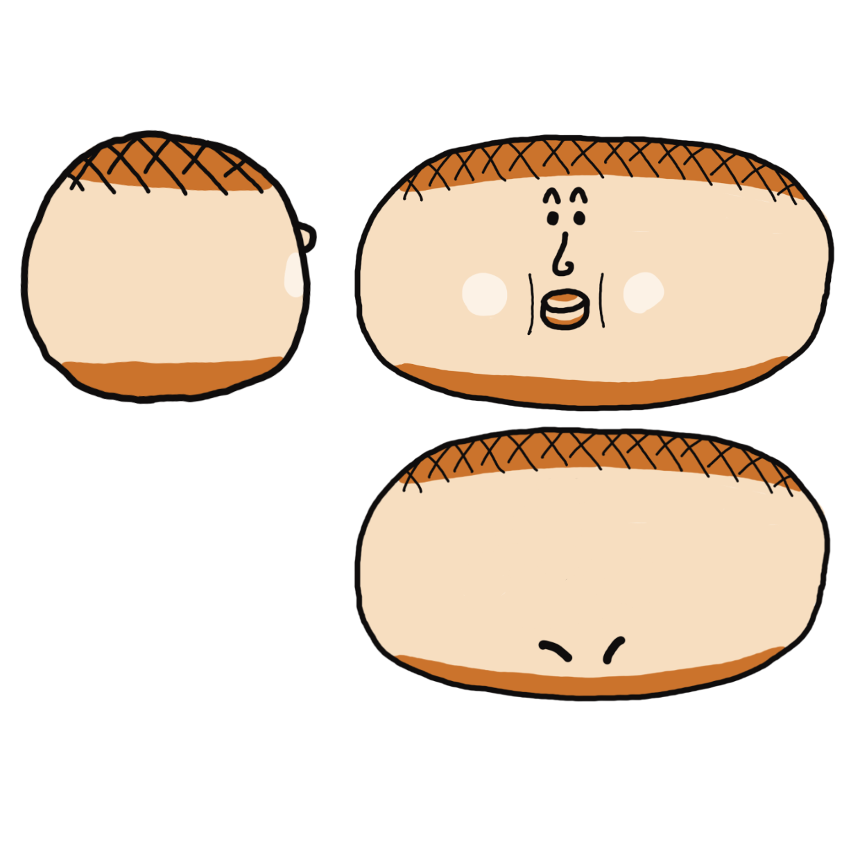 ほっぺパン