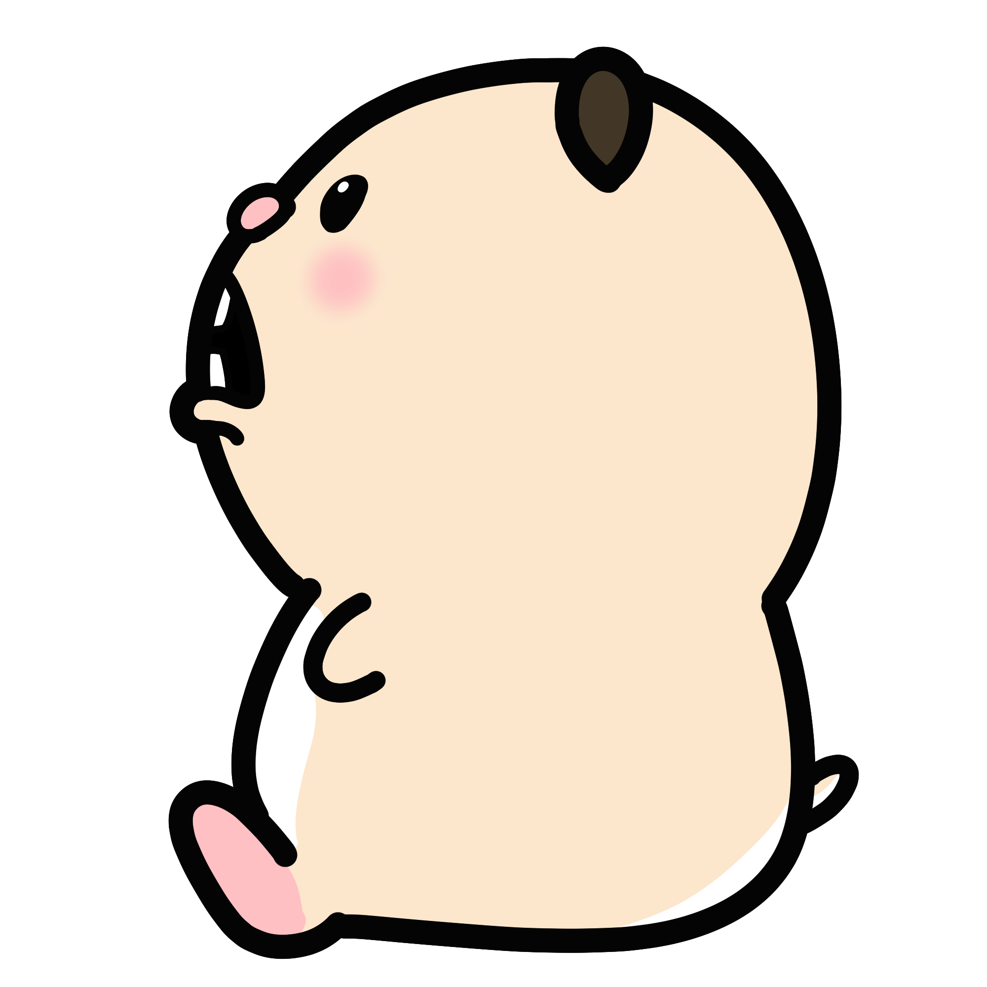 おっちんハムちゃん