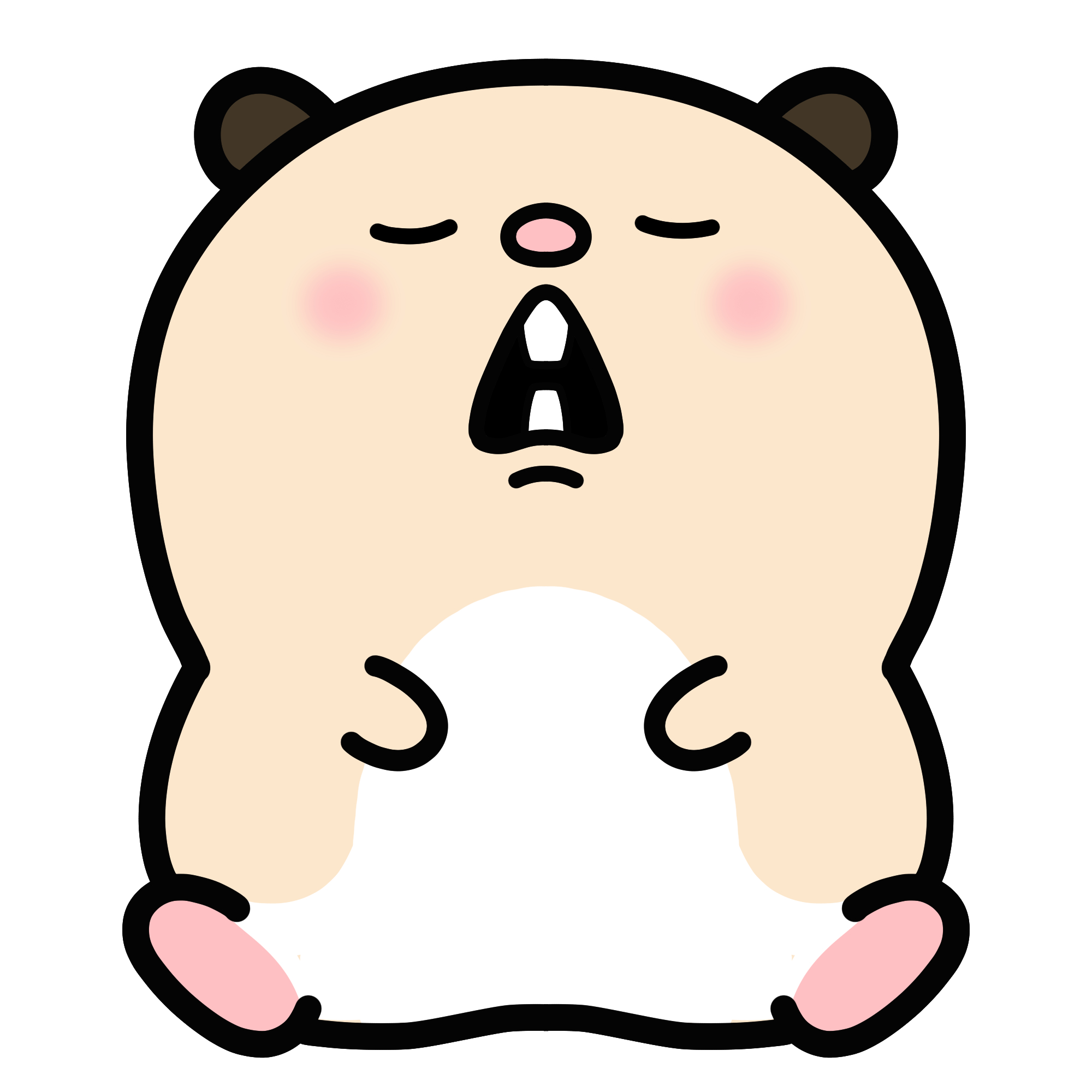 おっちんハムちゃん