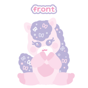 fluffy foal