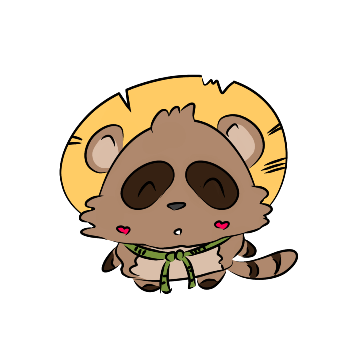 関西弁のタヌキちゃん