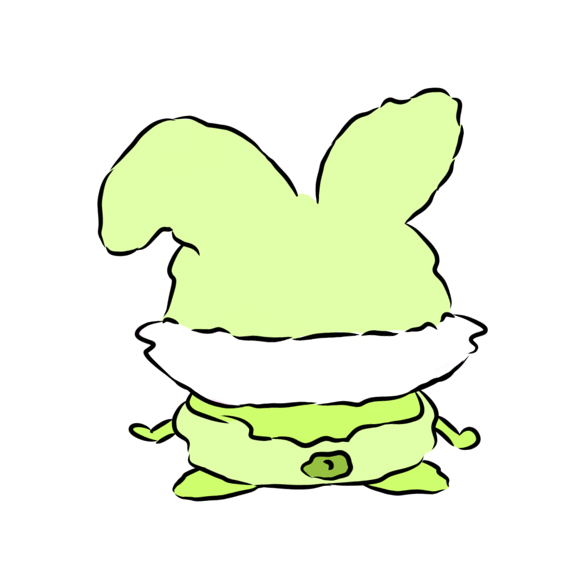 ふわふわうさぎ