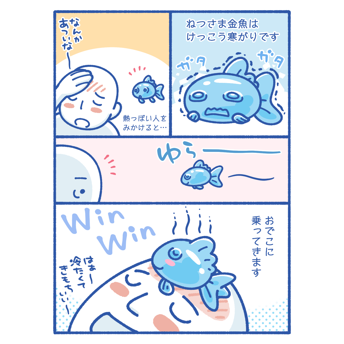 ねつさま金魚
