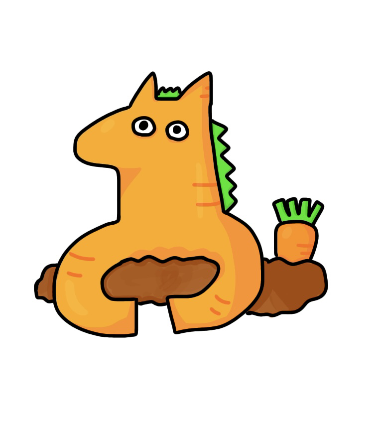 ニンジン馬