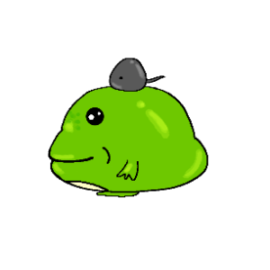 おもちのカエルのたろけろ