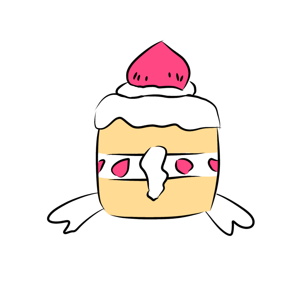 苺ケーキフィッシュ