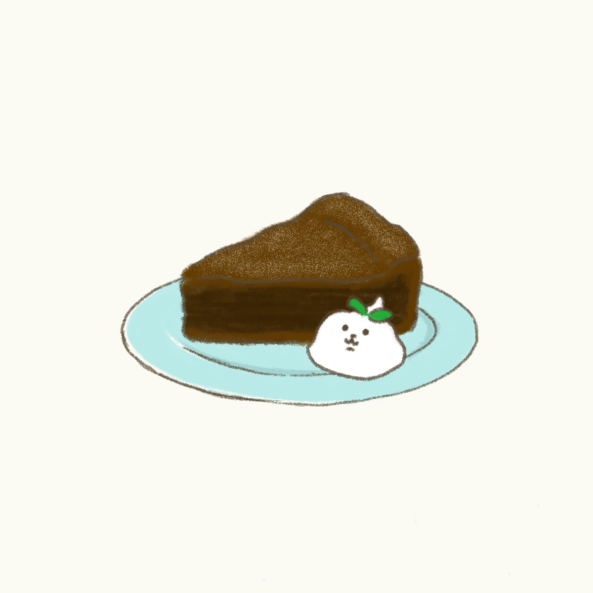 クリームにゃんこ