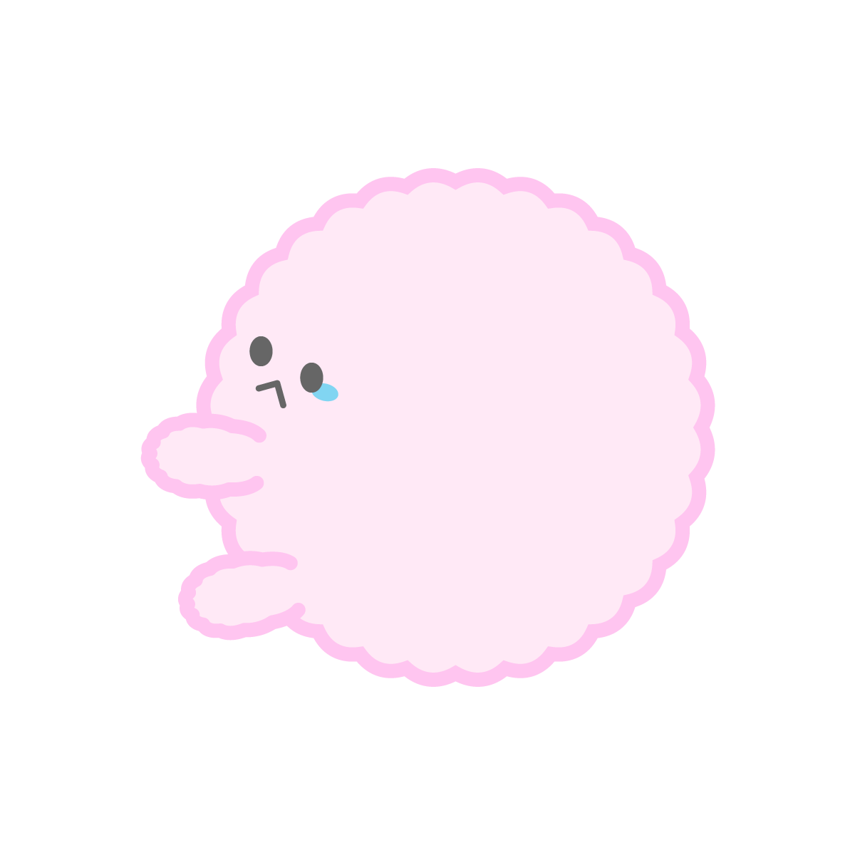 すみつきわたぼこりちゃん