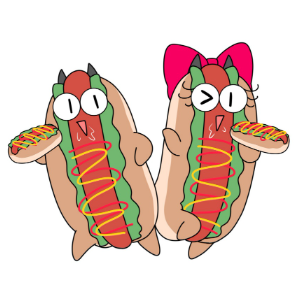 ホットくん＆ドッグちゃん