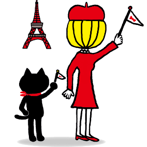 レッドリーナちゃんとミッシェルくん