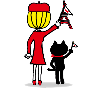 レッドリーナちゃんとミッシェルくん