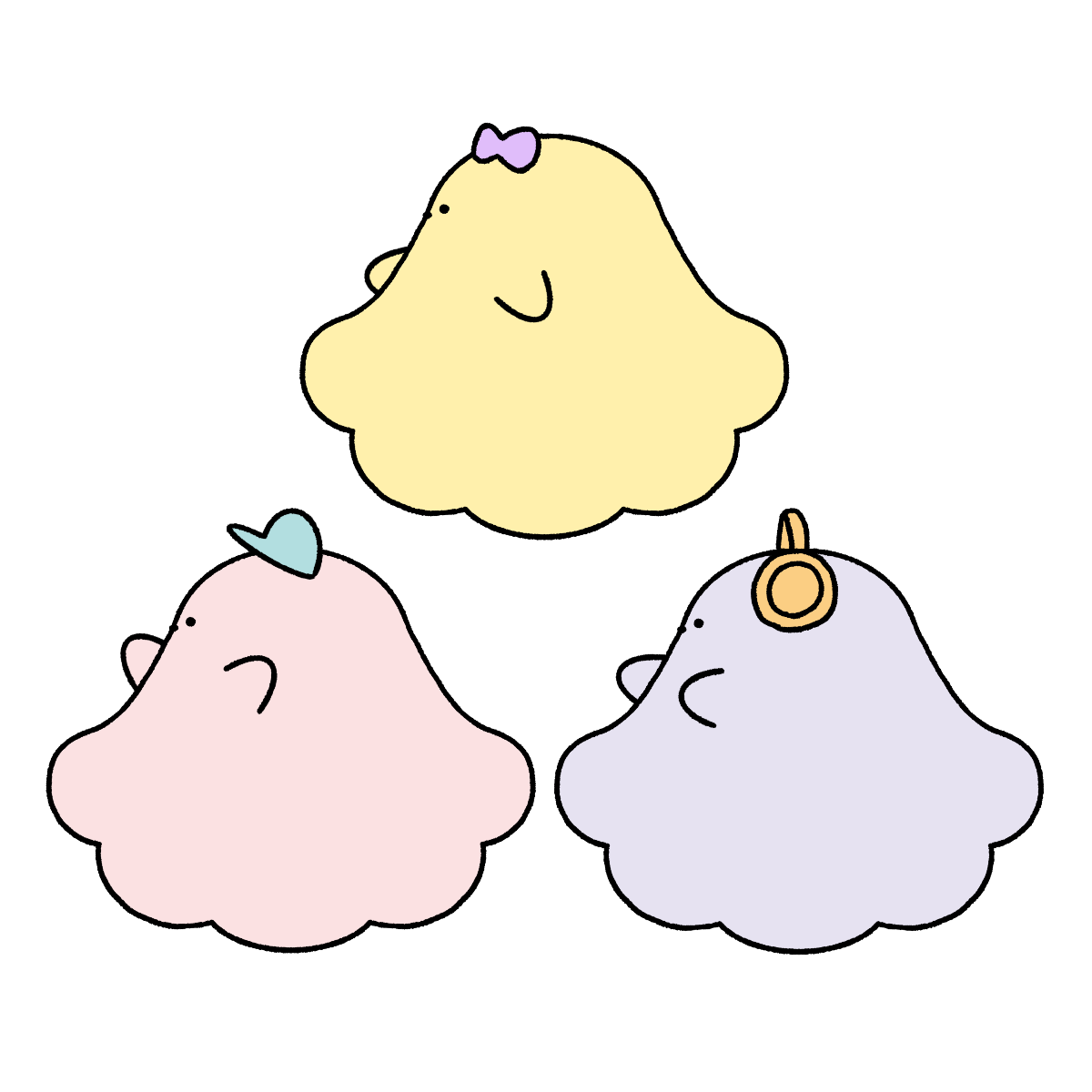 ふわふわおばけ〜ず