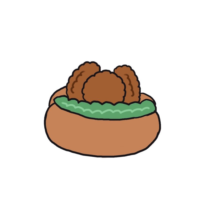 コロッケわんこ