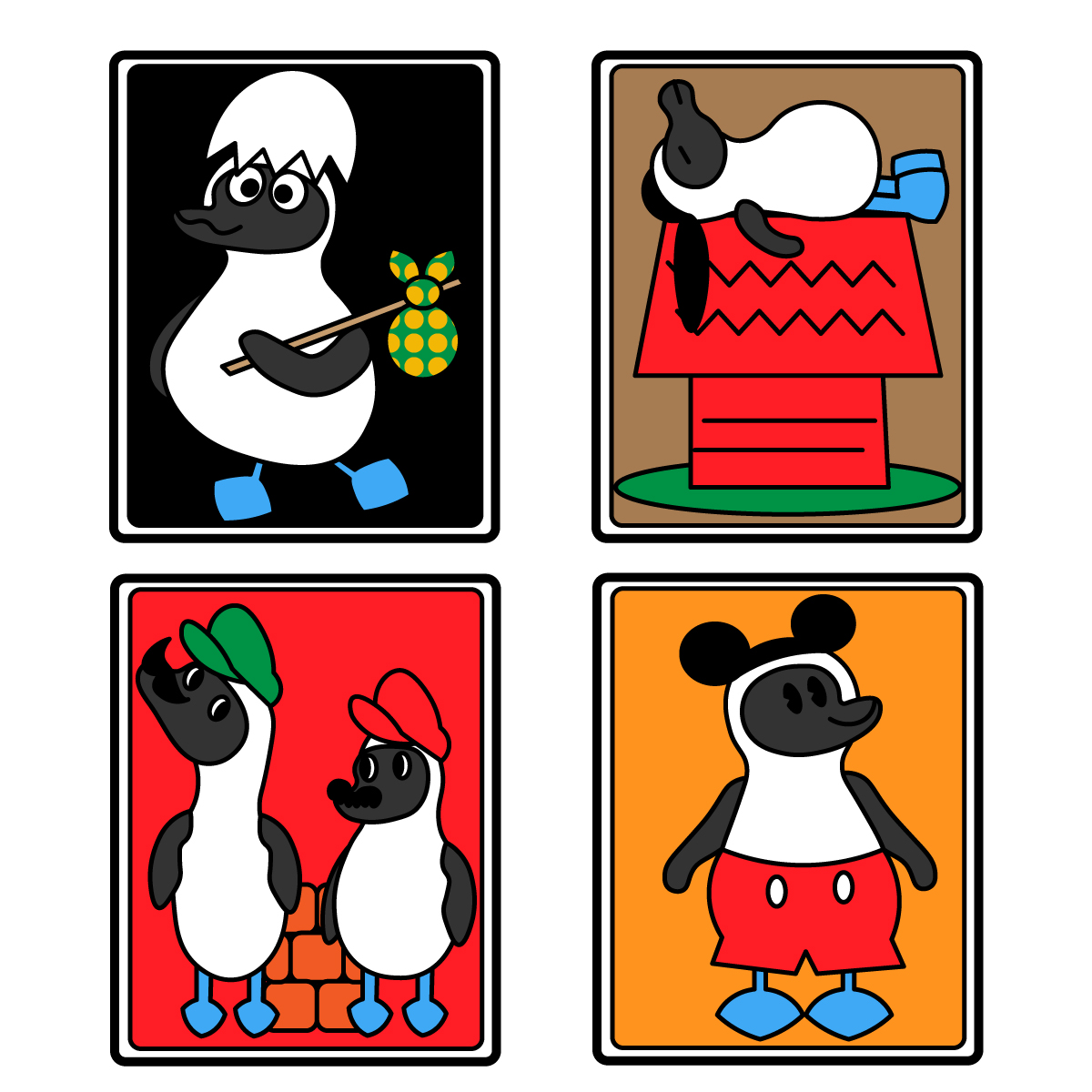 ナリキリアオアシカツオドリ