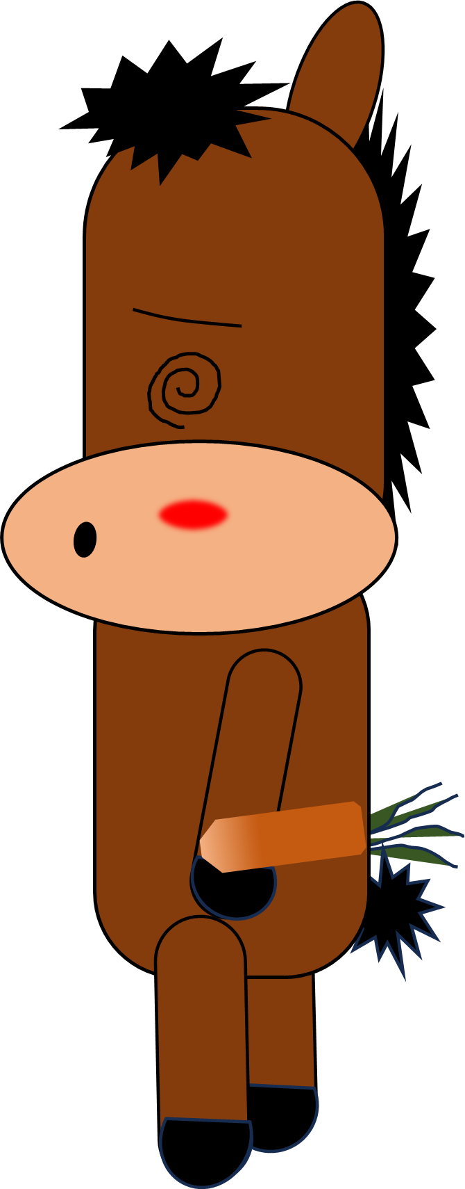 おっちょこちょいな仔馬