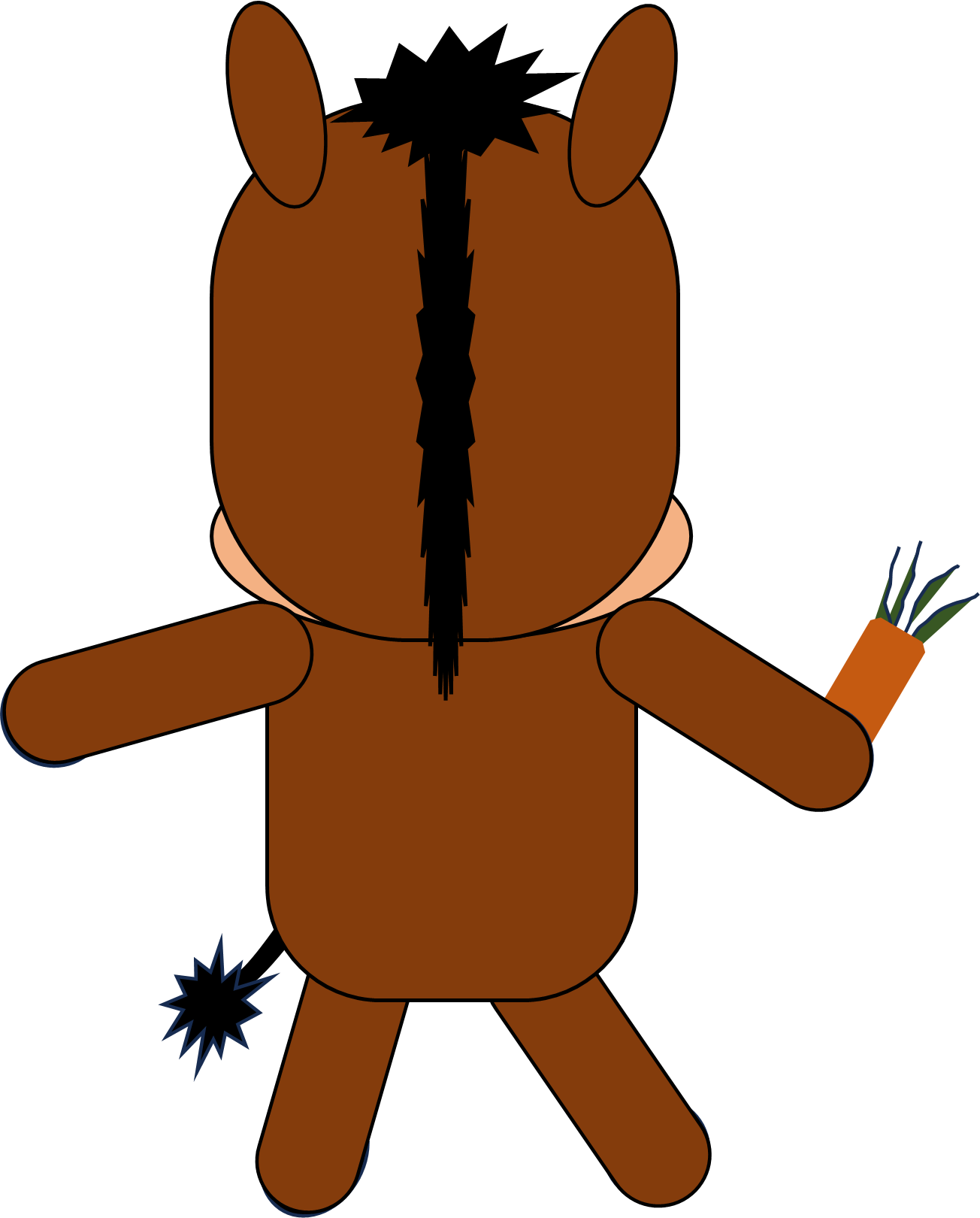 おっちょこちょいな仔馬