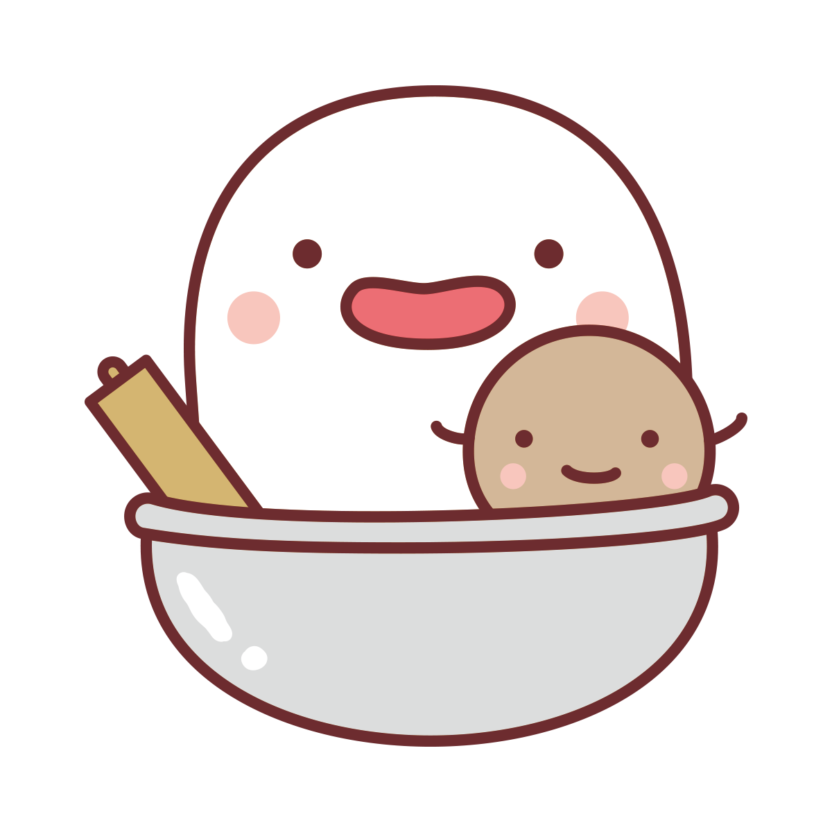 パン生地くんとイーストくん