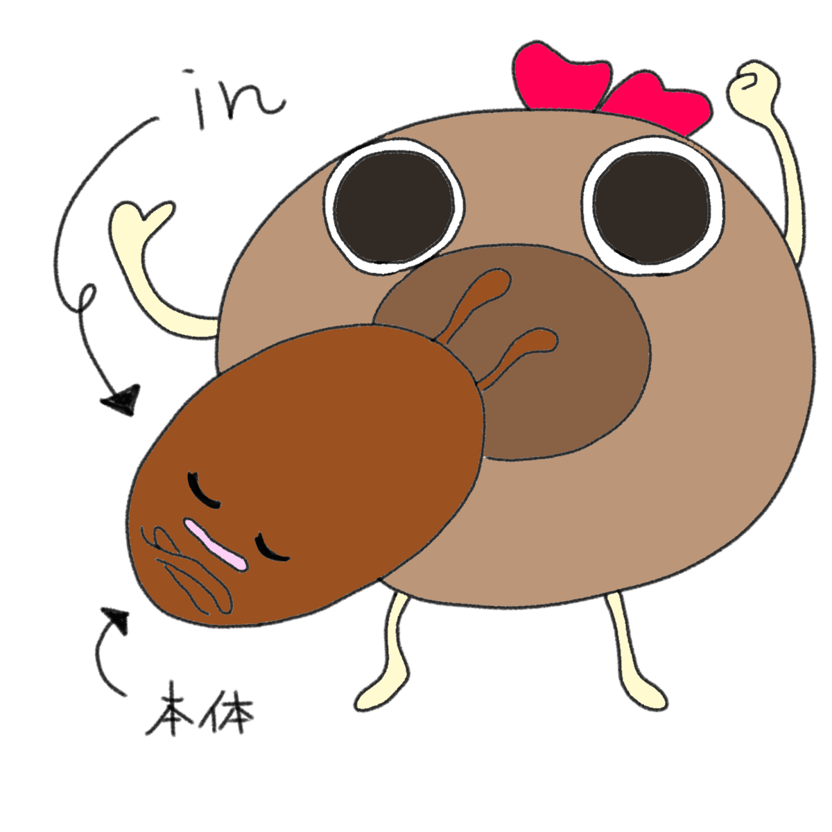 寝る子ルネ