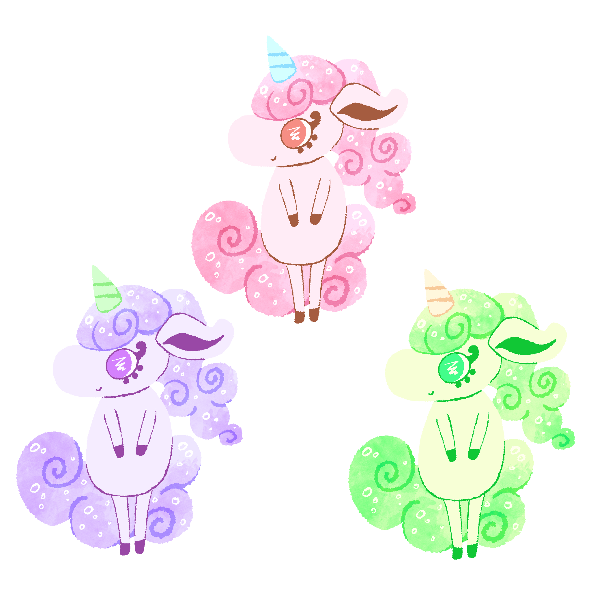 ゆめかわそ〜だユニコーン