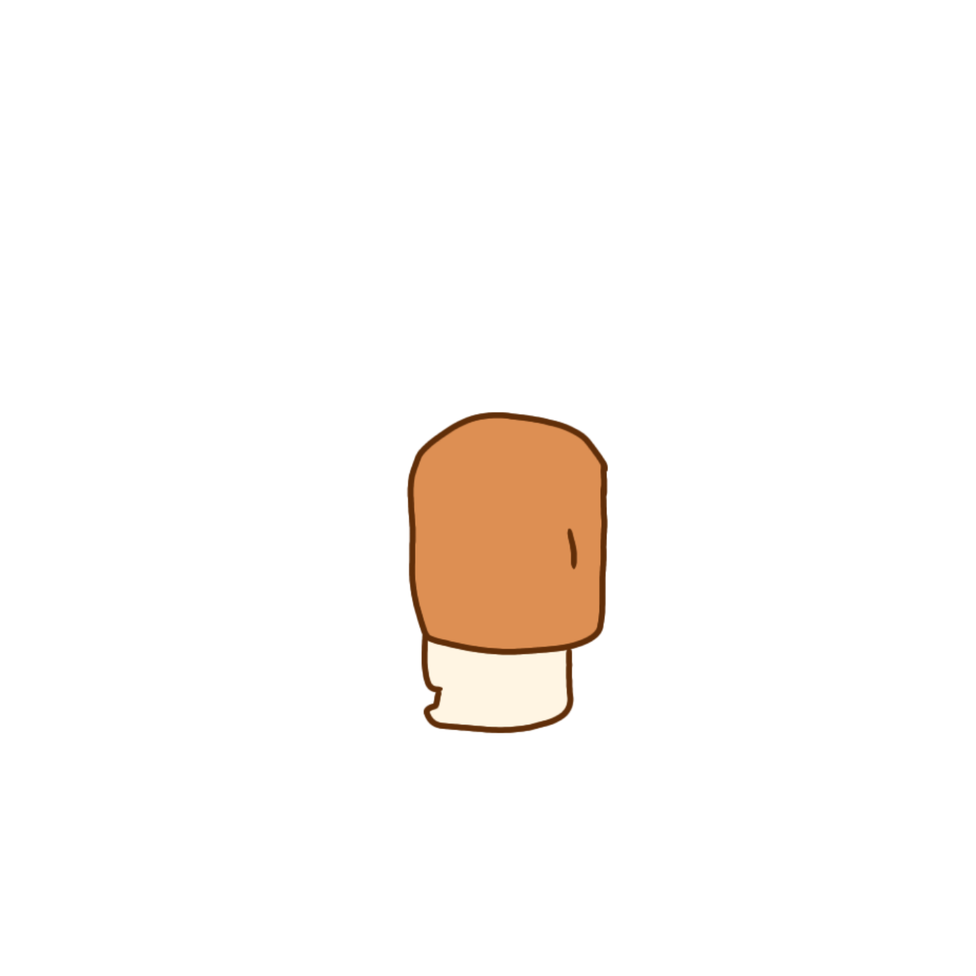 ただの食パン