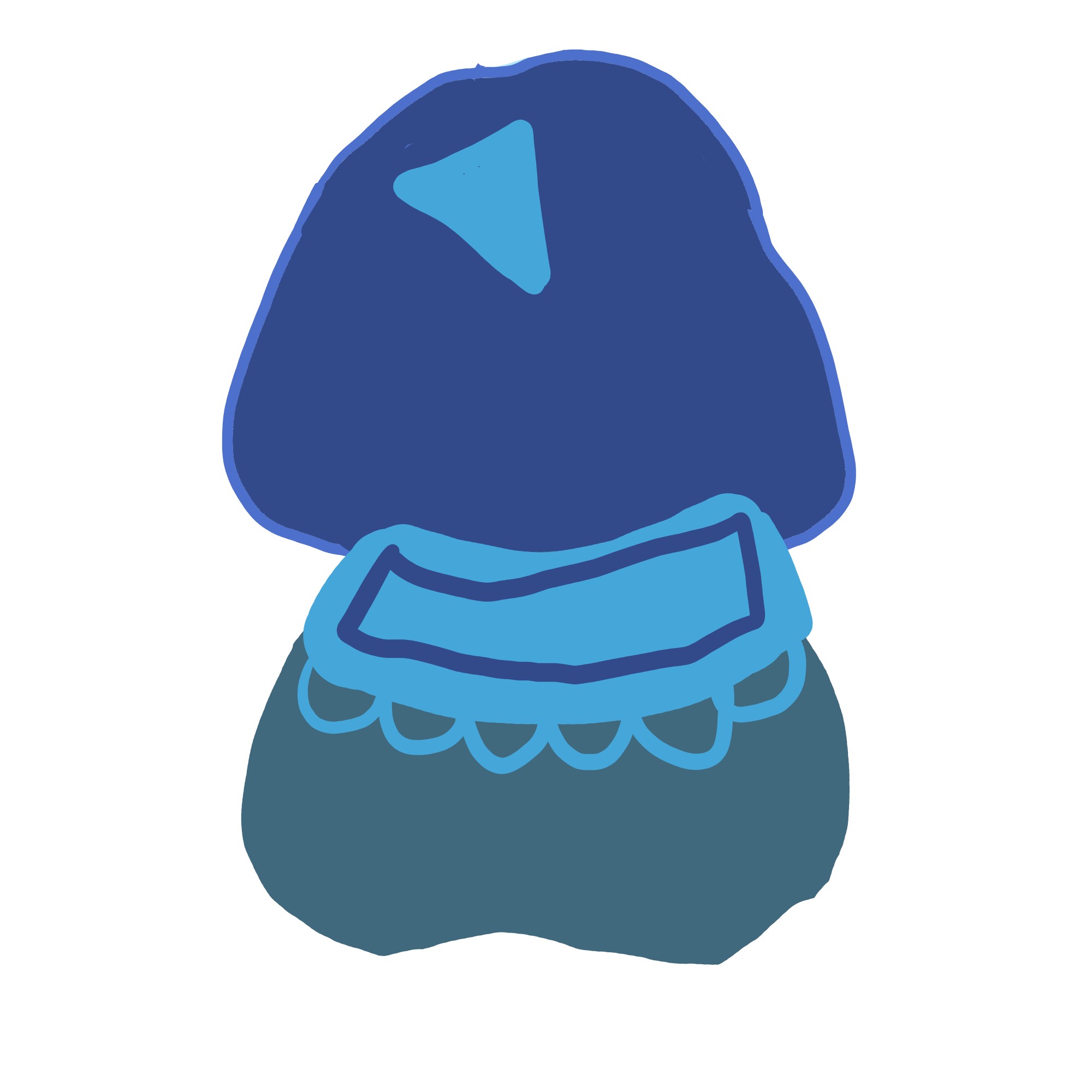 目を合わせてくれないコバンザメちゃん