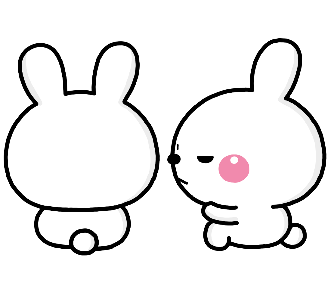 やさぐれうさちゃん