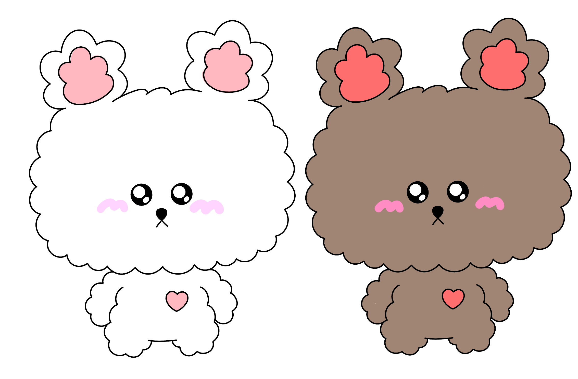 ましろとちゃむ