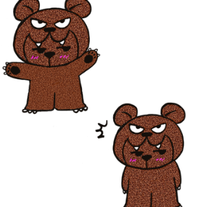 早く大人になりたいクマの子