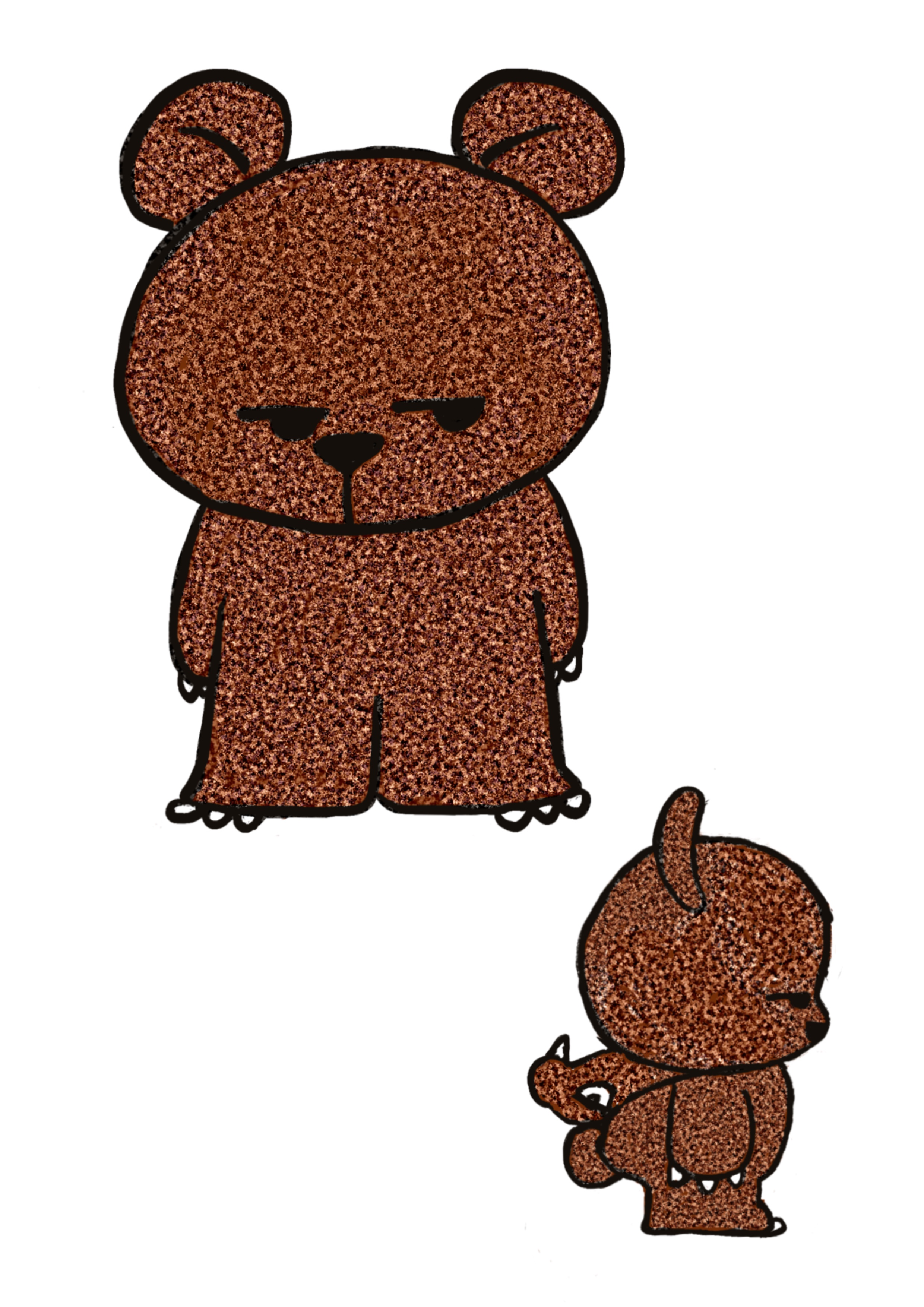 早く大人になりたいクマの子