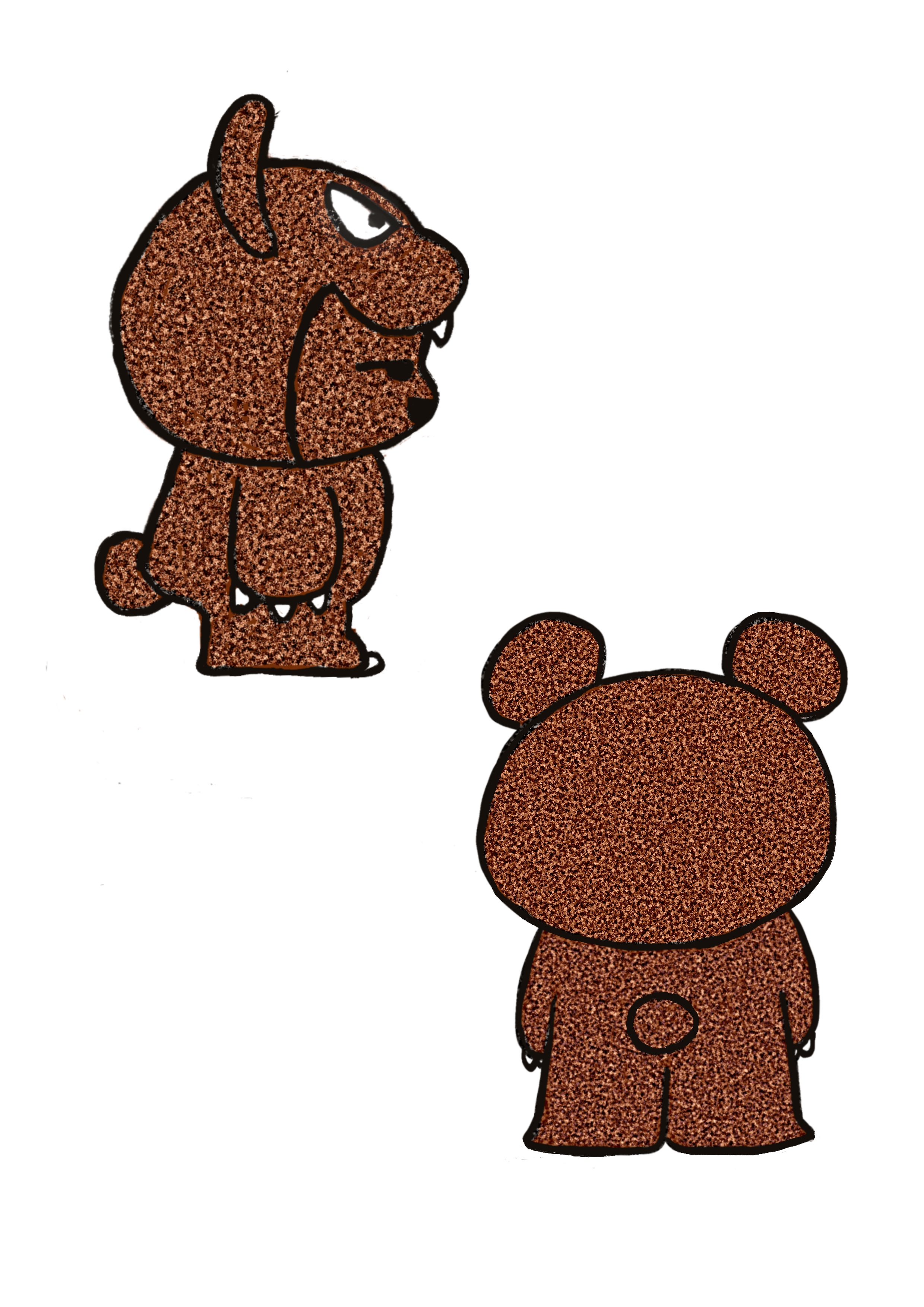 早く大人になりたいクマの子