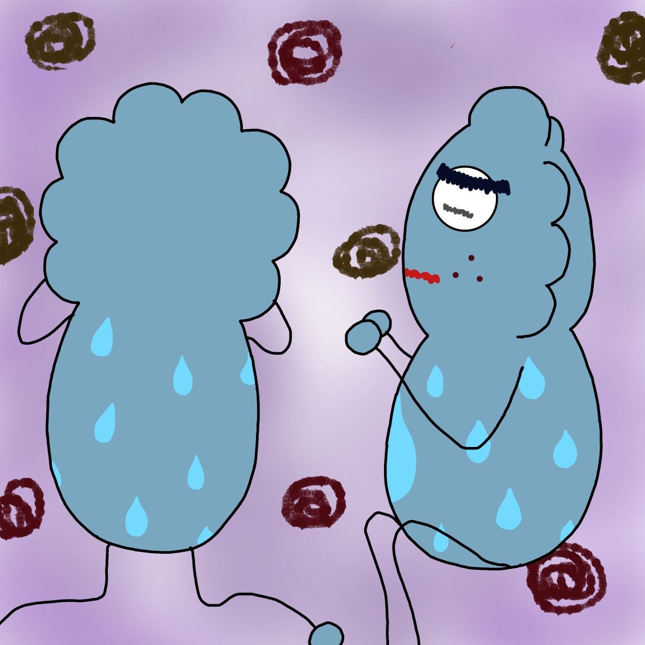 オバケのモヤジくん👻