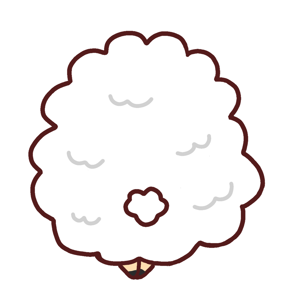 わたあめひつじちゃん