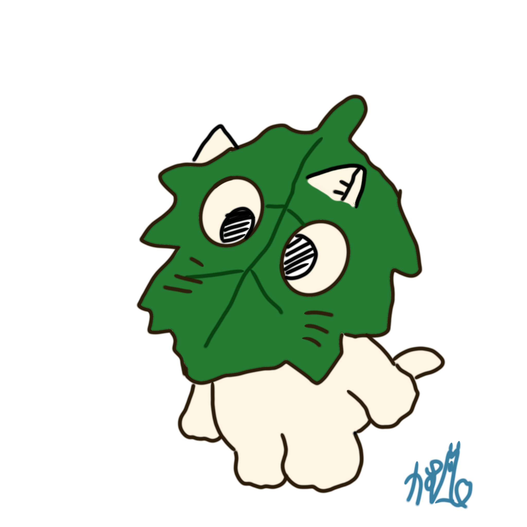 森で遊ぶ猫さんたち