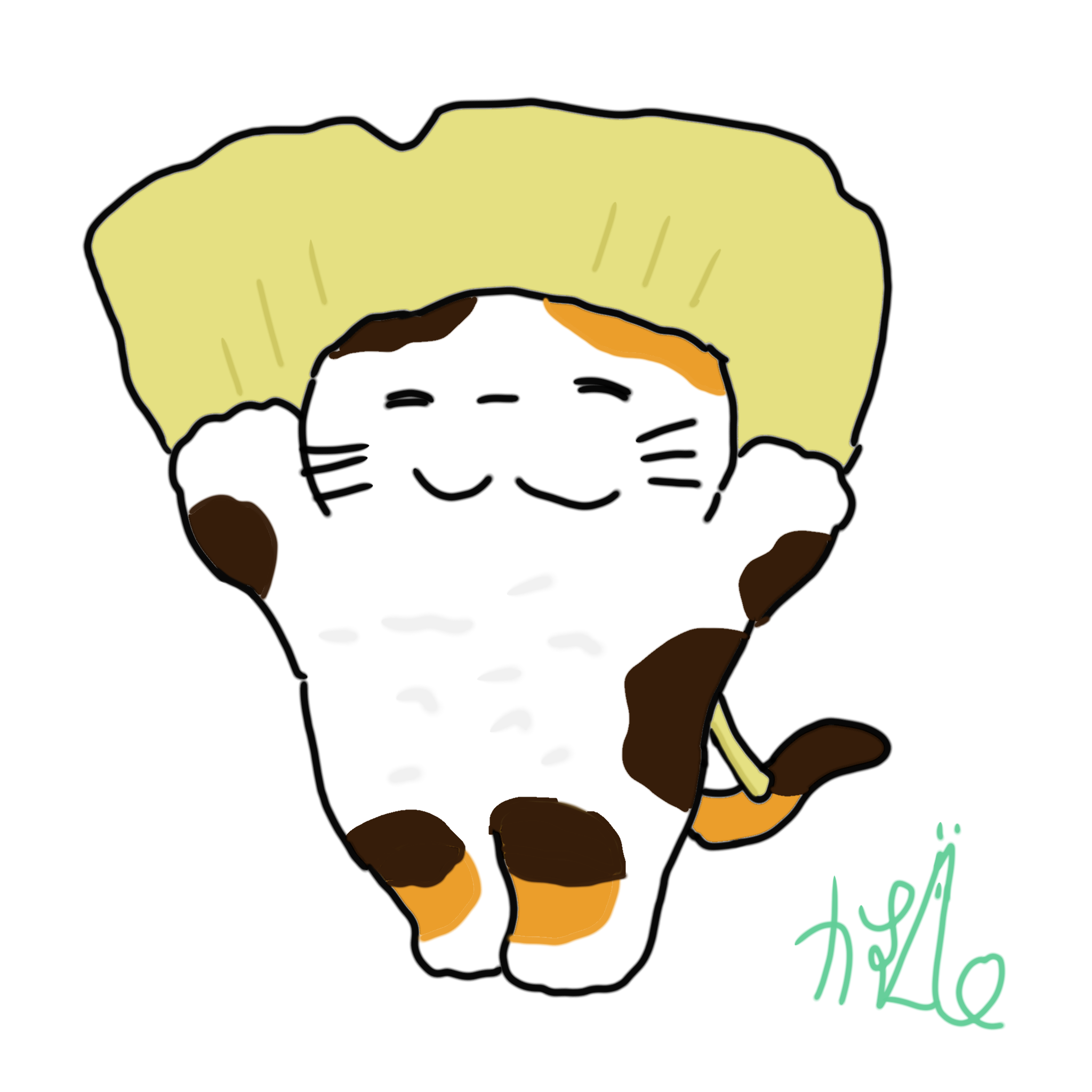 森で遊ぶ猫さんたち