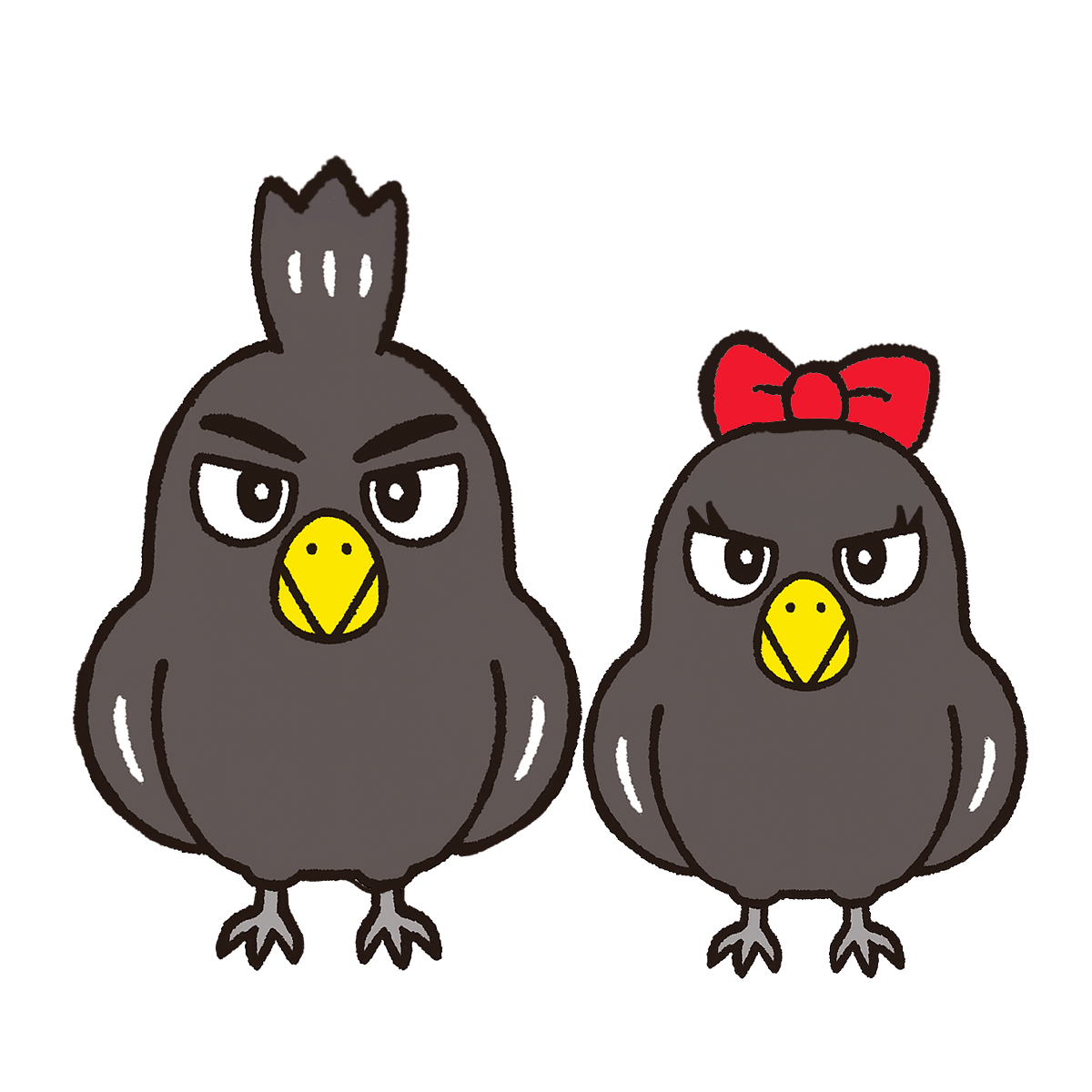 ツッパリカラス