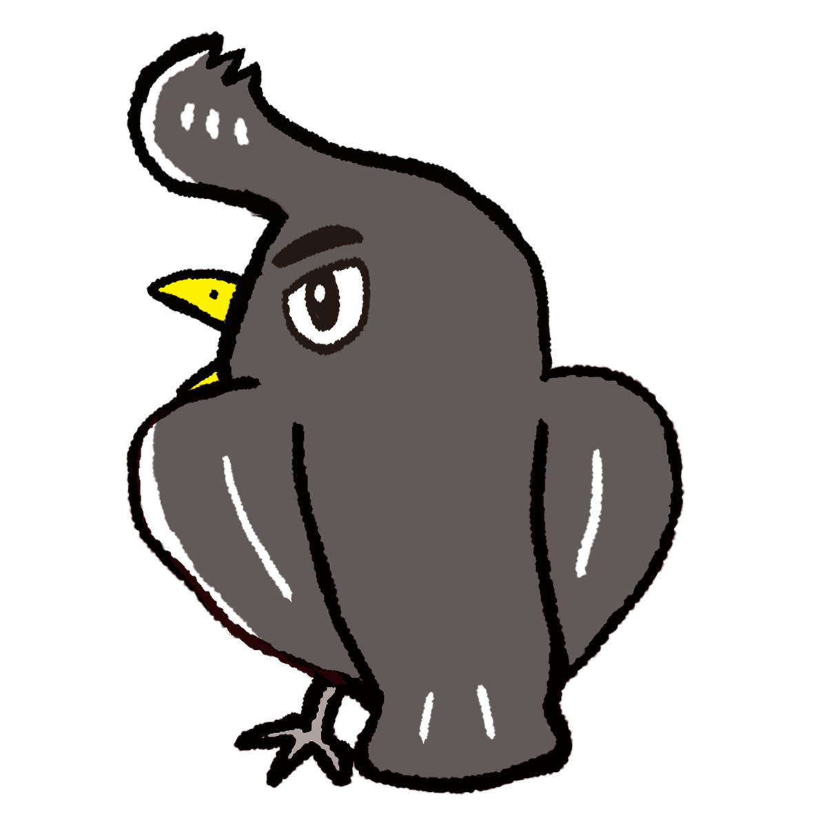 ツッパリカラス