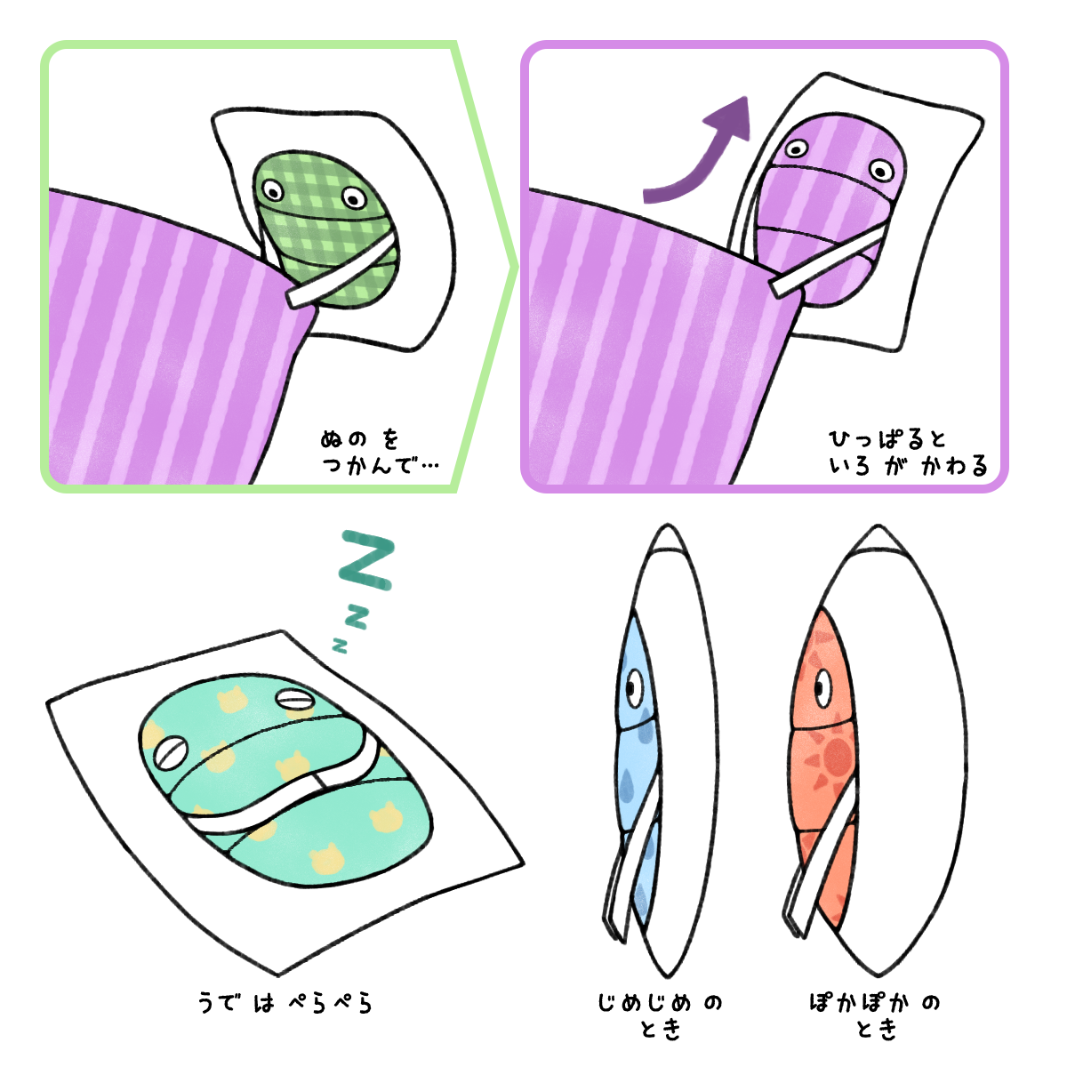 ふとんひっぱり