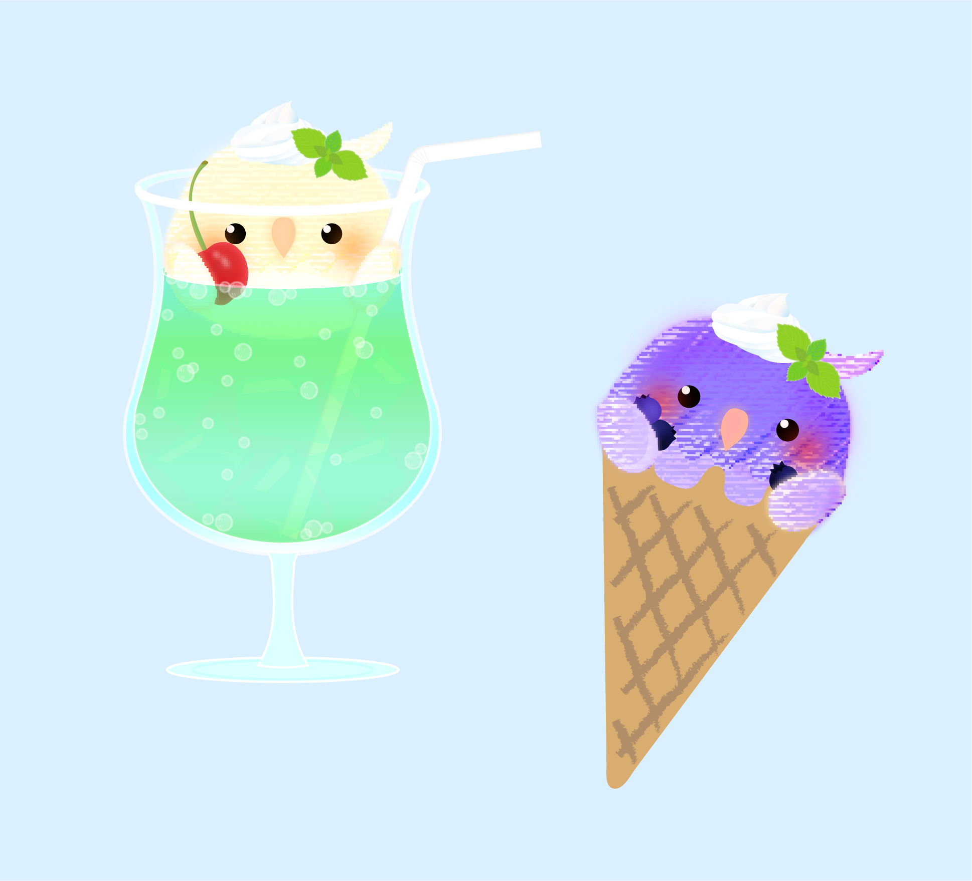 アイスな小鳥（バニラ）