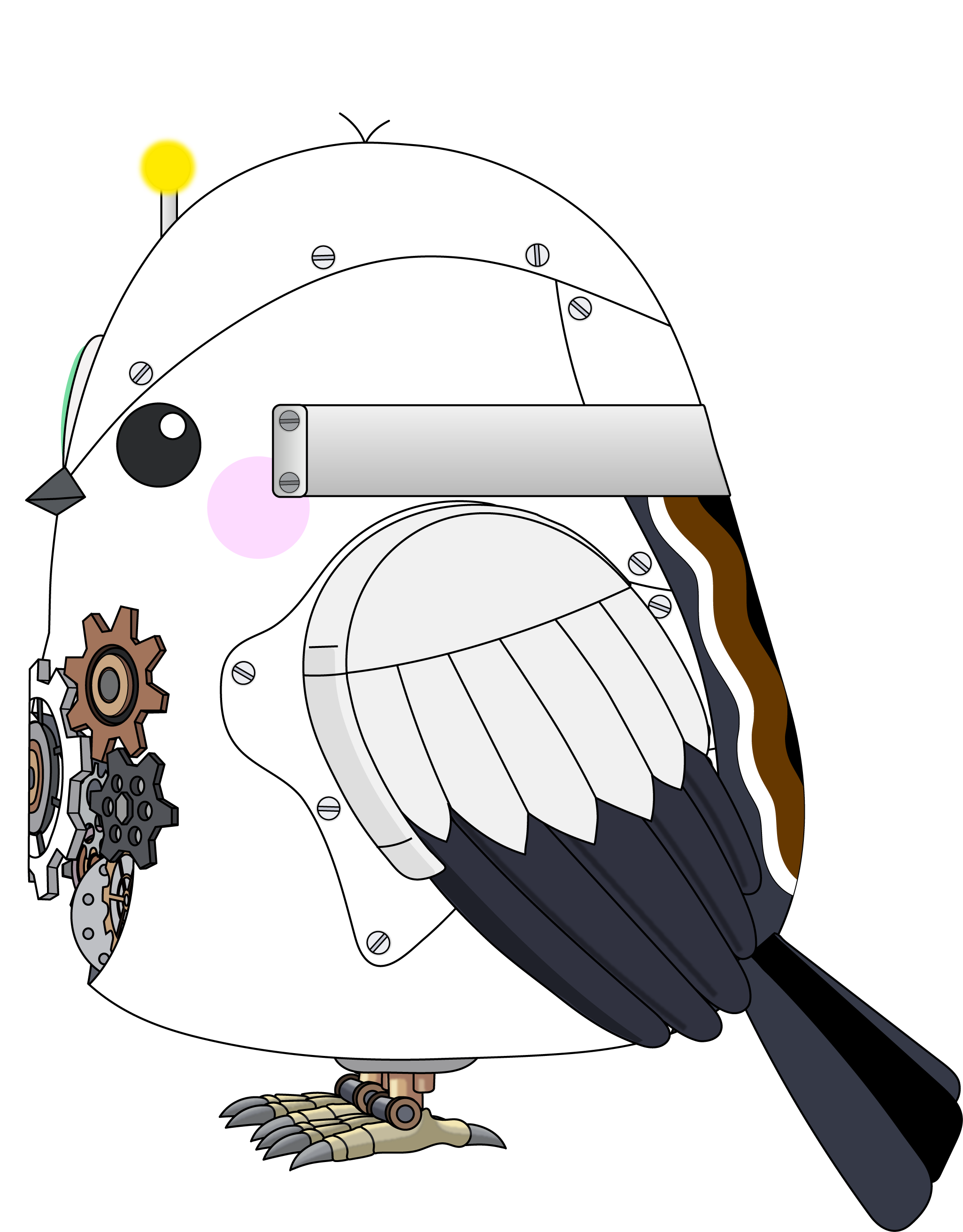 ロボっとり　（シマエナガ）